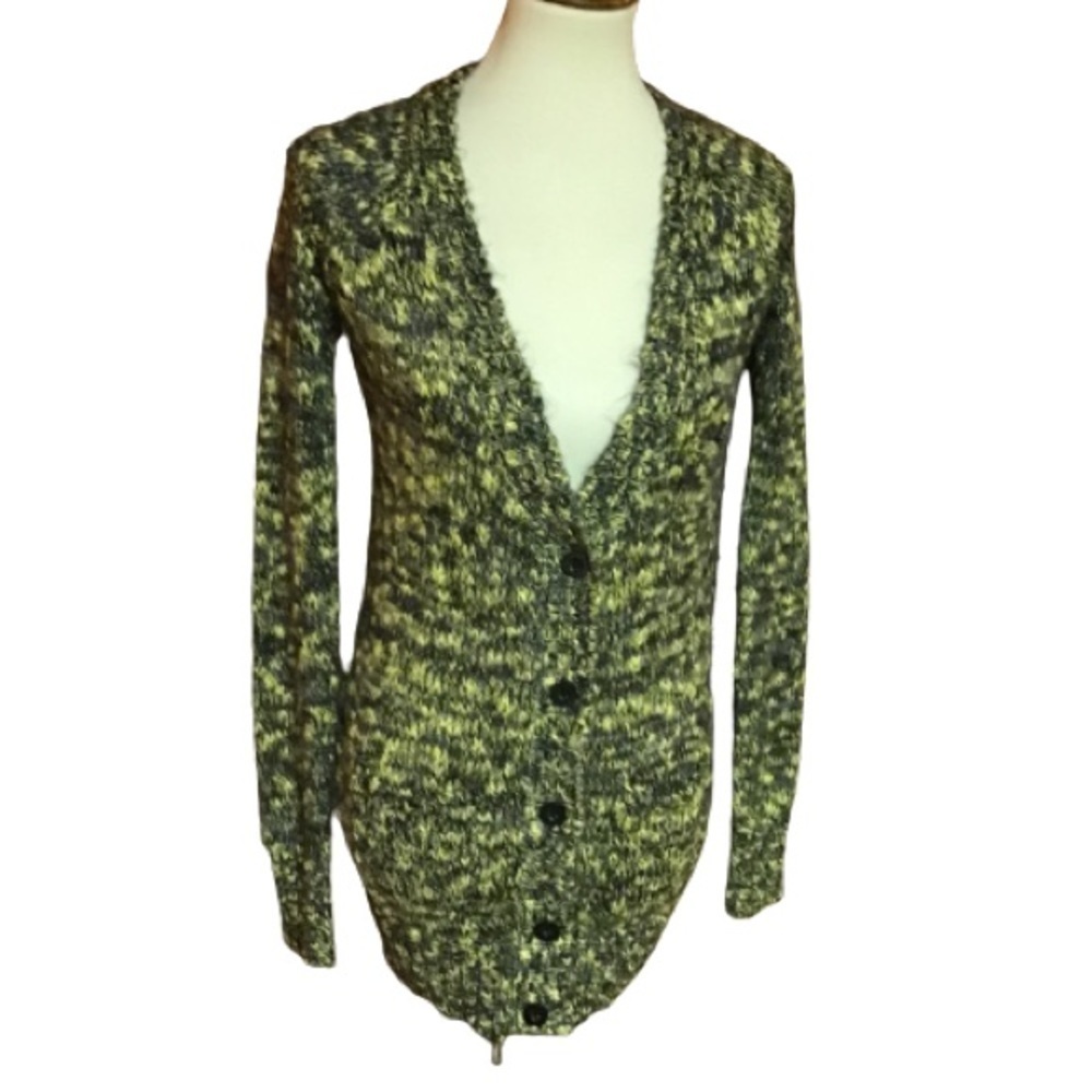 BDG urban outfitters bright grandpa cardigan